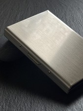 Edelstahl Kartenetui | RFID Kartenhalter | Kreditkartenhalter | Slim Wallet