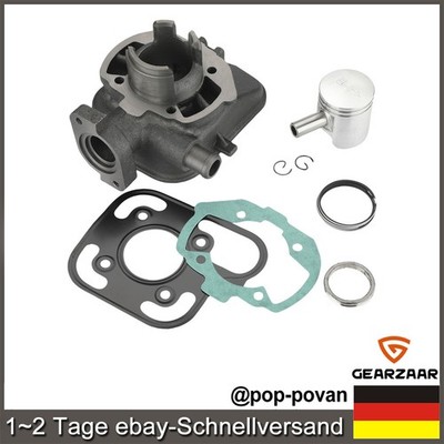Zylinder Satz 50ccm Passt für Peugeot Speedfight 3 2009-2015 Kolbenbolzen Ø12mm