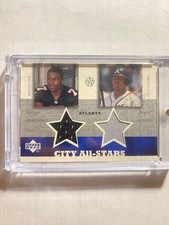 2002-03 Upper Deck UD Superstars - City All-Stars Jersey Dual Michael Vick,...