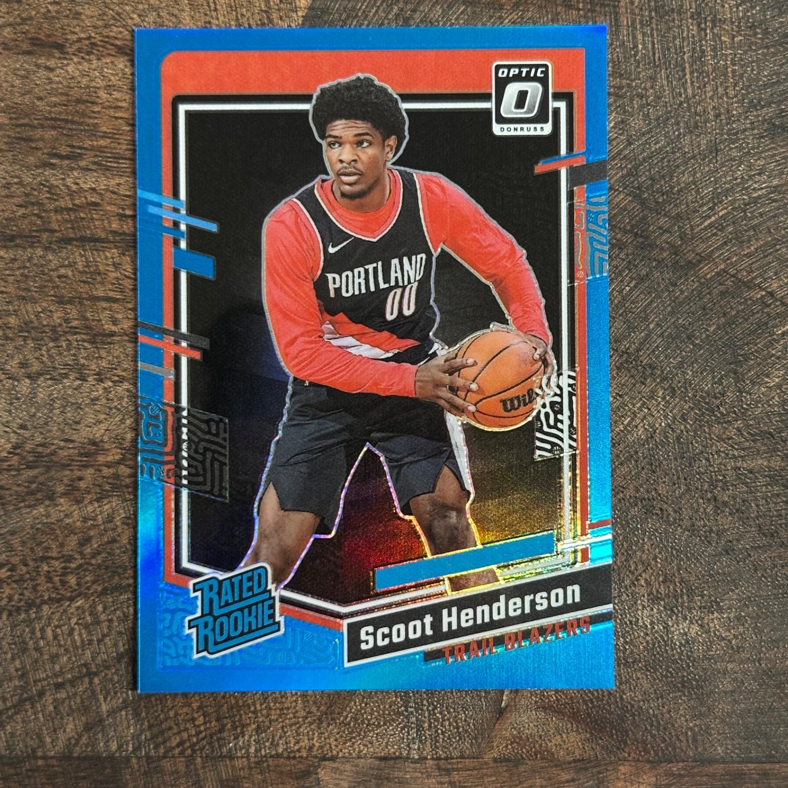 2023-24 Donruss Optic Scoot Henderson Aqua Blue /249