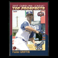Foster Griffin 2017 Carolina League Top Prospects Baseball Card MLB NM