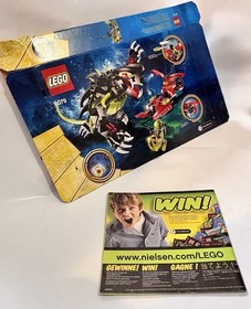 LEGO Atlantis Shadow Snapper (8079) Complete Box Instructions Minifig