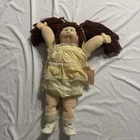 VTG Cabbage Patch Kids Little People Soft Body Doll Signed Xavier Roberts 1984