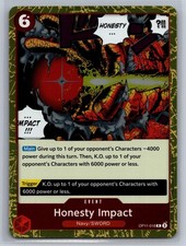 Honesty Impact OP11-018 Prices | One Piece Fist of Divine Speed