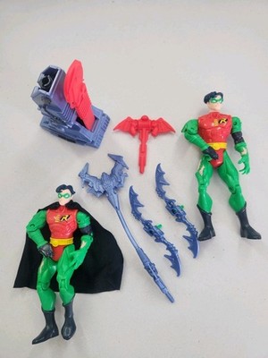 Batman Knight Force Ninjas Side Strike Robin action Figure 1998 Kenner DC