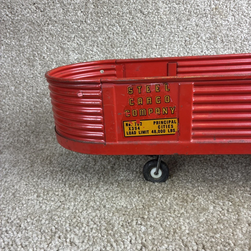 Structo Steel Cargo Co. Trailer Vintage Good Condition - Image 2 of 4