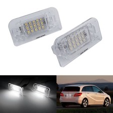 2x LED Kennzeichen Beleuchtung Lampen Für Mercedes B-Klasse W246 W242 2011-2019
