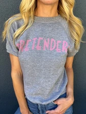 1980 VINTAGE 80s THE PRETENDERS WORLD TOUR SHORT SLEEVE SWEATSHIRT T-SHIRT SZ S