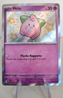 Carte Pokémon Mélo 150/091 Shiny Destinées de Paldéa Alternative Display ETB