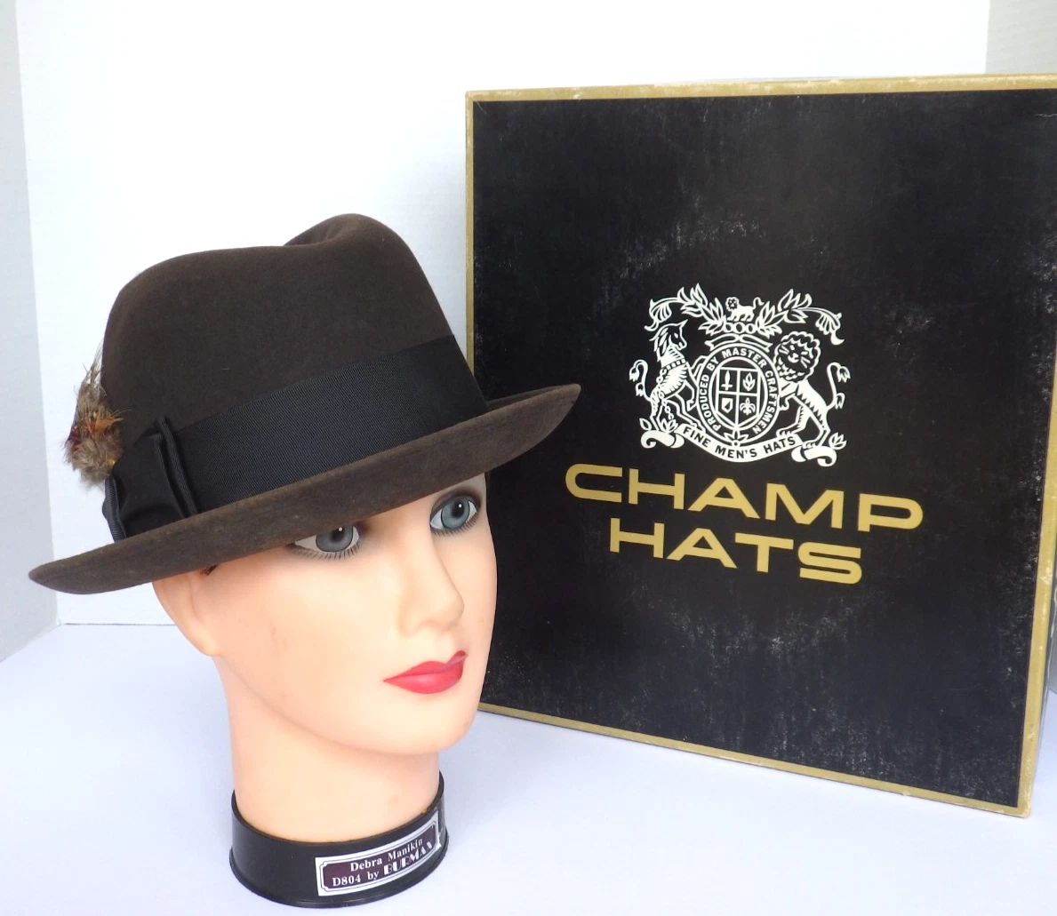 Feather Fedora Vintage Hats for Men for sale | eBay