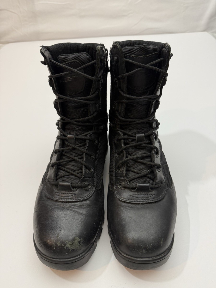 Men\'s Bates Under Armour Black Leather Military Boots Size 9 Bates Men main image 2