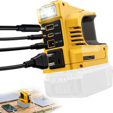 Real 220W Power Inverter Compatible with DeWalt 20V Battery, DC 20V to AC 110V-1