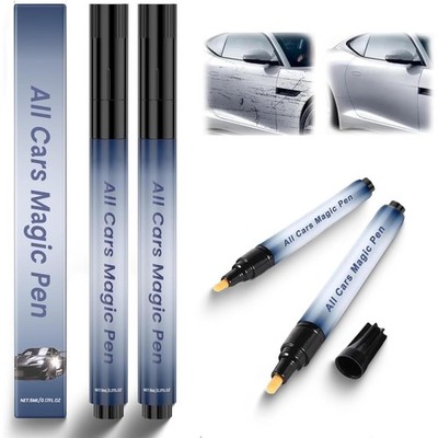2PCS All Cars Magic Pen, Magic Car Scratch Remover Pen, Car Scratch Repair Pe...