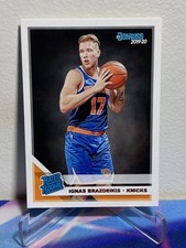 2019-20 Panini Donruss Basketball IGNAS BRAZDEIKIS #241 RATED ROOKIE