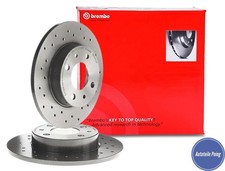 BREMBO BREMSSCHEIBEN 240MM HINTEN ABARTH ALFA ROMEO FIAT FORD LANCIA YUGO