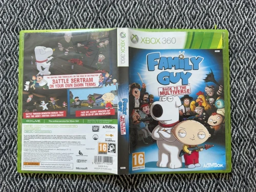 xbox 360 Family Guy Back to the Multiverse Game REGION FREE Works on US Consoles