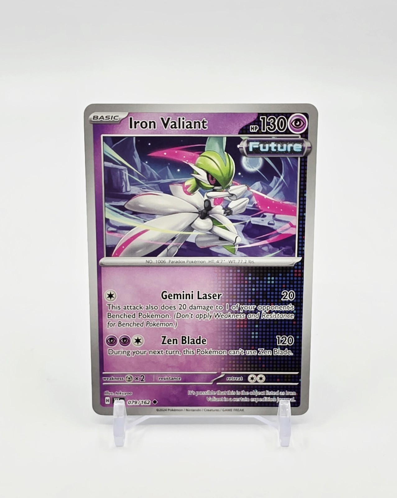 Iron Valiant Uncommon Pokémon TCG Temporal Forces 79/162