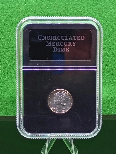 1940 Mercury Dime Uncirculated 10C Silver .900 Ten Cent Uncertified