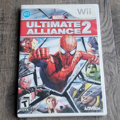 Marvel: Ultimate Alliance 2 Nintendo Wii Complete w Manual CIB