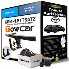 Anhängerkupplung abnehmbar für TOYOTA Auris Hybrid +E-Satz PKW