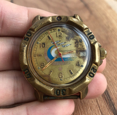 Watch Vostok Komandirskie Wostok USSR Russia SSSR SU Soviet Vintage
