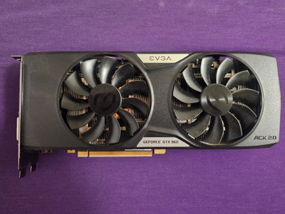 EVGA NVIDIA GeForce GTX 960 2GB GDDR5 Graphics Card (02GP42966KR)