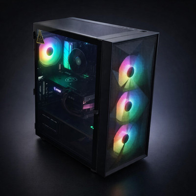 AMD RYZEN 5 5600 Gaming PC - 32GB RAM - 1TB SSD - RTX 5060