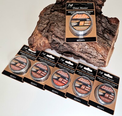 Spro Trout Master Mono Leader 50m 0,12mm 0,14mm 0,16mm 0,18mm 0,20mm 0,22mm NEW