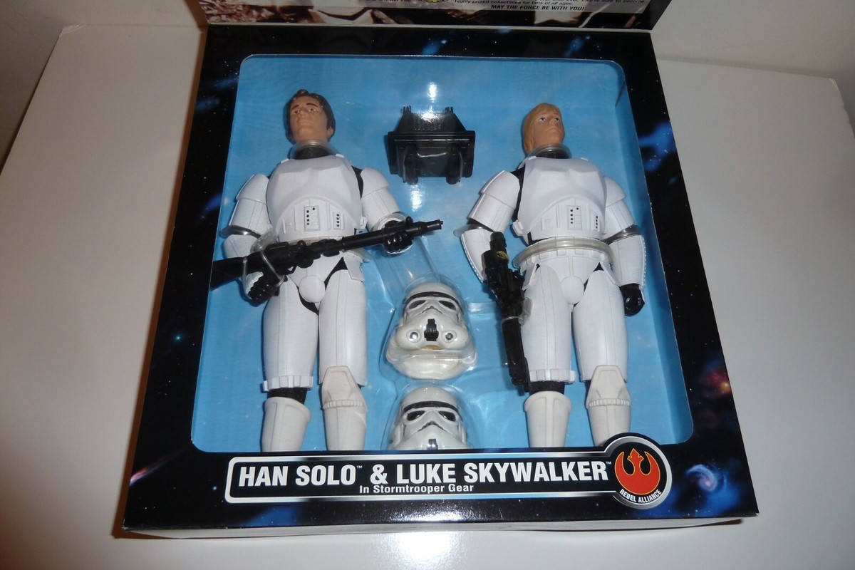 Star Wars LUKE SKYWALKER HAN SOLO in Stormtrooper Gear
