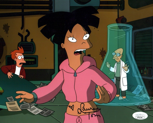 Lauren Tom Futurama 8x10 Signed Photo JSA Certified Autograph