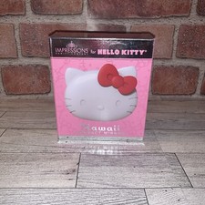 Impressions Vanity Hello Kitty Kawaii Compact Mirror w Magnification - White