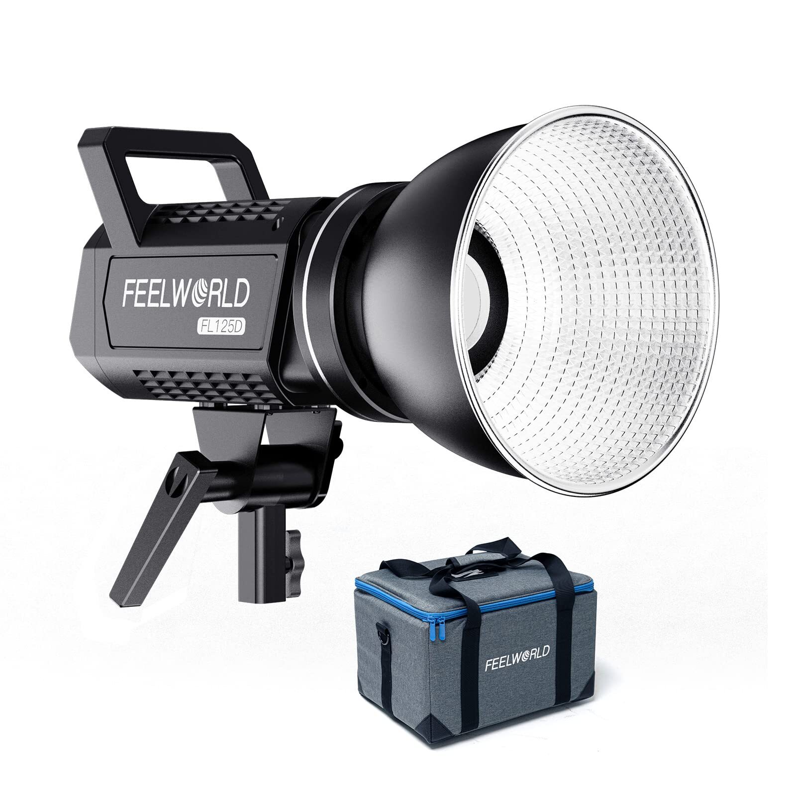 FEELWORLD FL125D 125W Luce da studio video con luce diurna 5600K (h4Q)