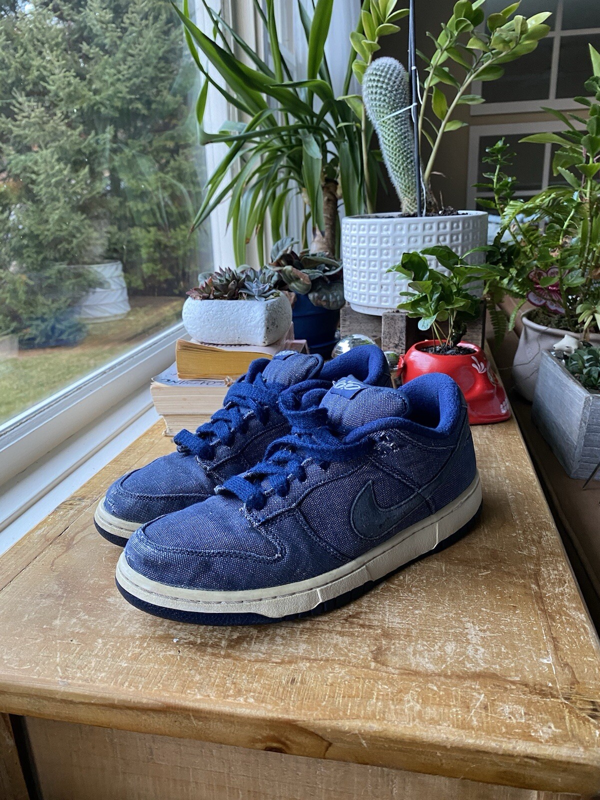 Nike Dunk Low 6.0 Binary Blue Womens Size 9.5 Mens 8 Sneakers Shoes Skate 2011