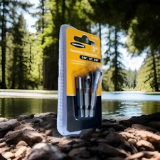 Warrior 3pc countersink /Deburring set. 3/64" 1/8" 3/16". High Catbon Steel