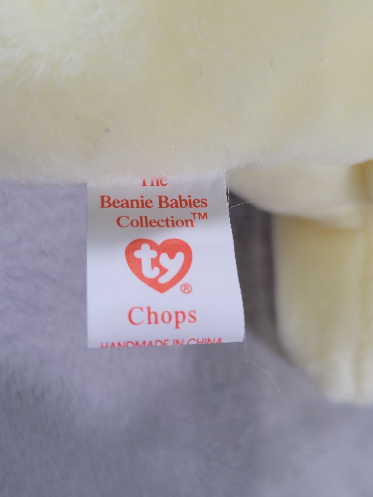 Chops The Lamb Ty Beanie Baby W/ Bonus Teenie Beanie & PVC beads eBay