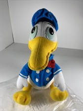 Disneyland Plush Donald Duck 12  Rare With Tags Yester Years Vintage Style Bh