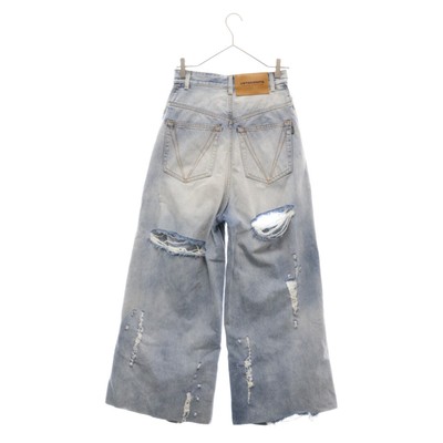 VETEMENTS ヴェトモン DESTROYED バギーデニム ジーンズ 29