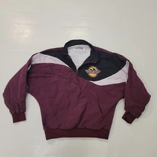 Vintage Matman Wrestling Warm Up Jacket Full Zip Mens Medium Sports Lone Peak