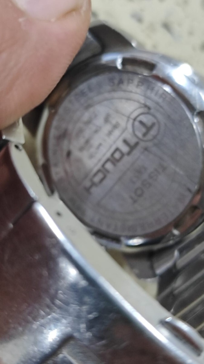 Tissot T Touch Digiana Quartz Black Dial Z253 / 353 Used Not
