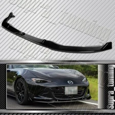MP-Style For 2016-2021 Mazda Miata MX-5 Painted Black Front Bumper Body Kit Lip