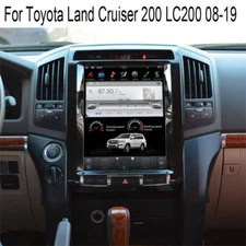 Car Android GPS Navigation Wifi 12.1" For Toyota Land Cruiser 200 LC200 08-19