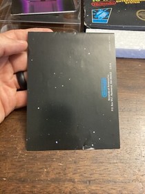 10-Yard Fight (Nintendo NES) Complete - 5 Screw Hangtab Sticker Seal - Authentic