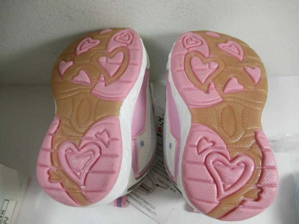 New w/Box Answer 2 Size 4.5 Wide Toddler Baby Therapeutic Orthopedic Pink White - Image 3 of 4