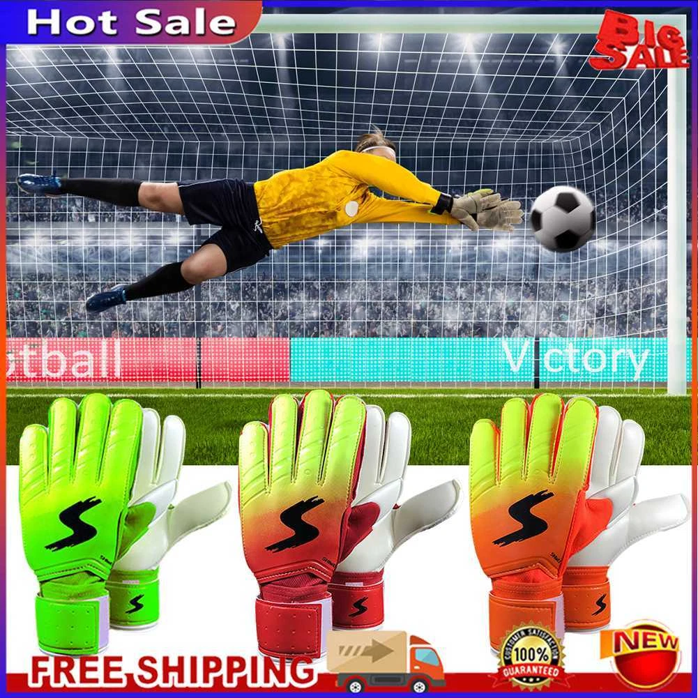 Goalkeeper Glove Professional Soccer Goalie Gloves for Kids Boys