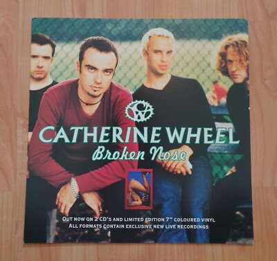 Catherine Wheel Broken Nose Promo Poster Ultra Rare 