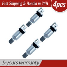 Universal 4pcs Valve Stem Service Kit TPMS Tire Pressure Sensor (Replacement)