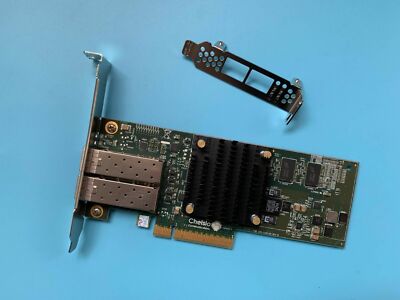 Chelsio T520-CR 10Gb 2-Port SFP+ PCIe Unified Wire Adapter Card 110-1160-50 