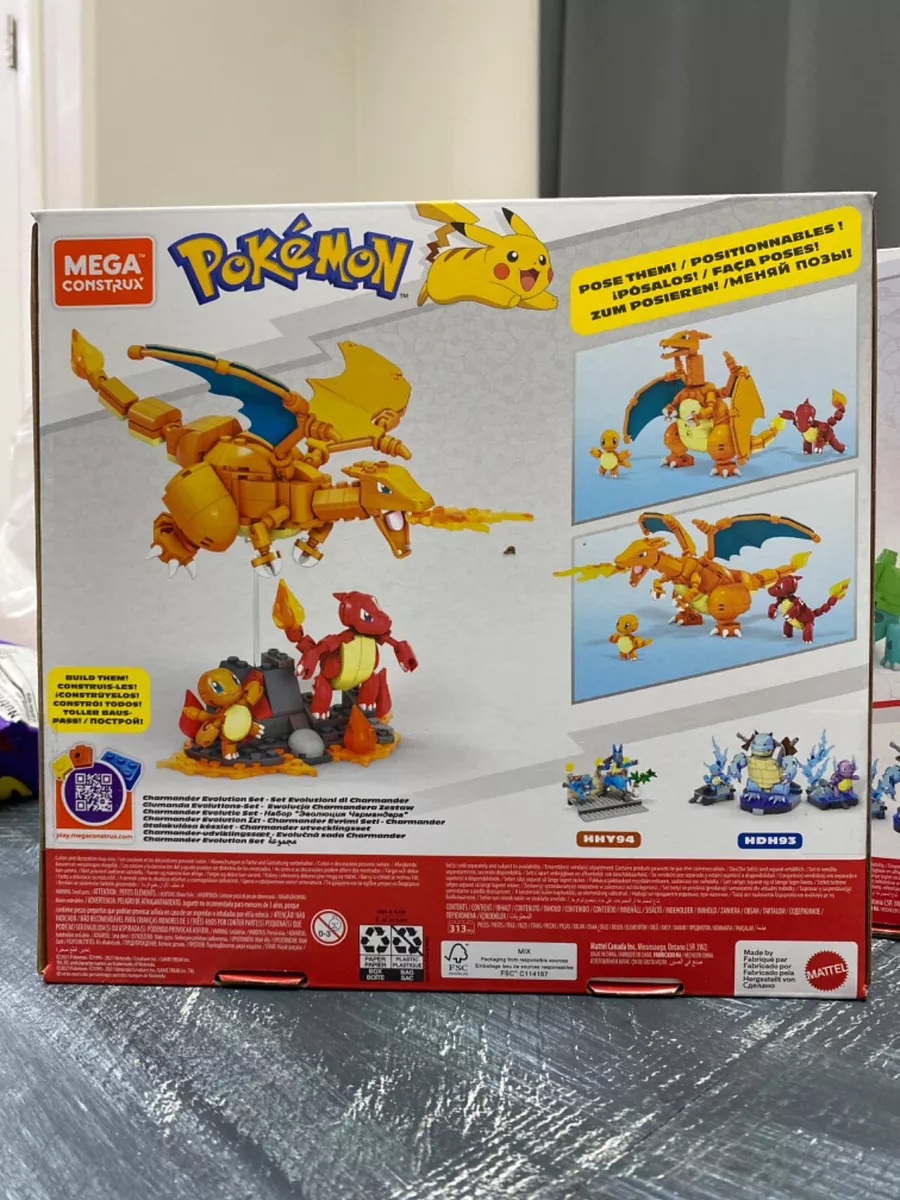 Mega Construx PokEmon Charmander Evolution