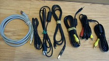 7 Digital Camera Cables Assorted Digital Camera Cables LOT of 7