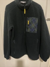 JW Anderson Uniqlo Mens Large Deep Pile Full Zip Fleece Jacket Size Large